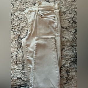 Gap White Denim Skinny Jeans